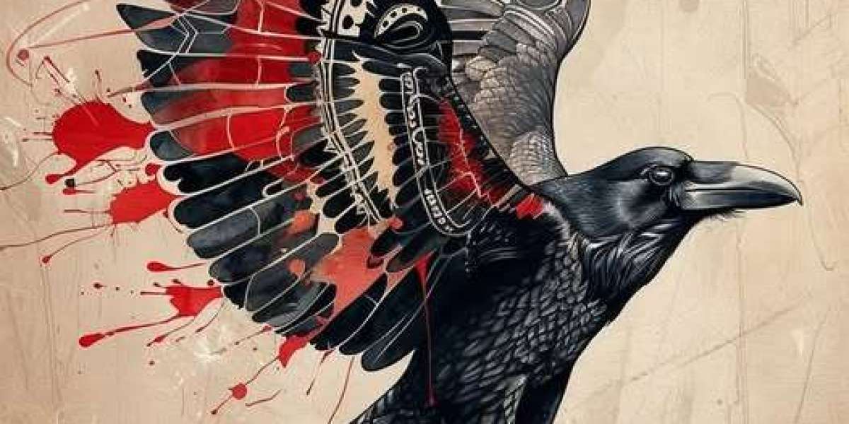 The Raven Who Painted Shadows