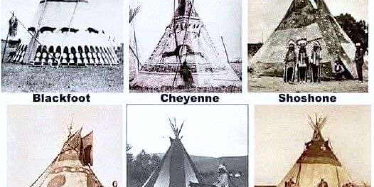 Native Tribe Tipis