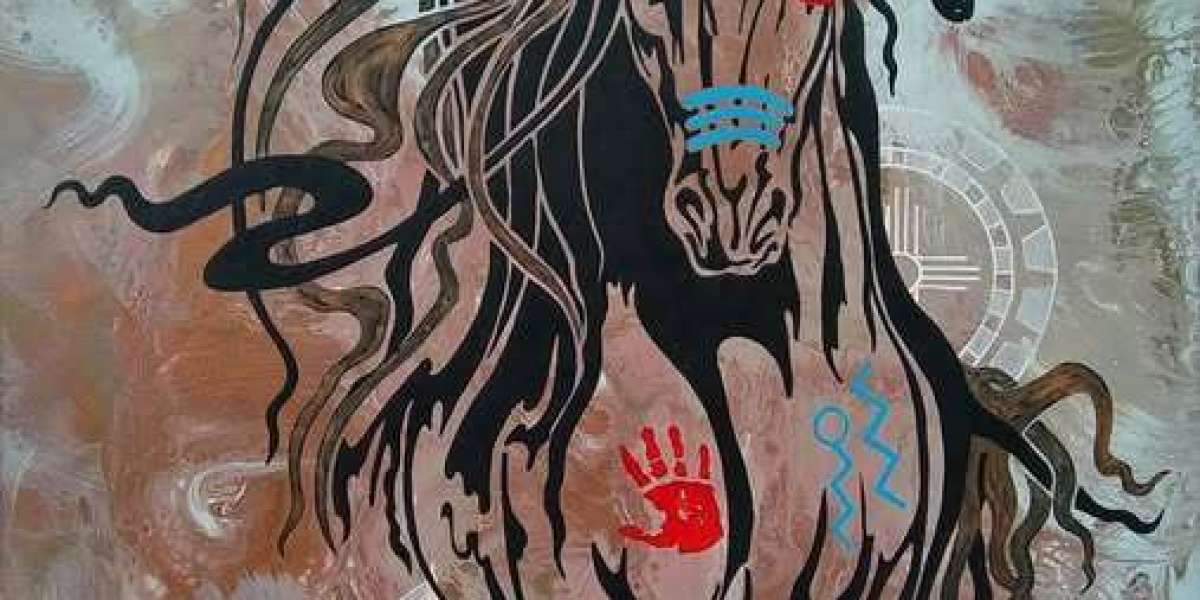 The Spirit Horse of the Wind and Blood